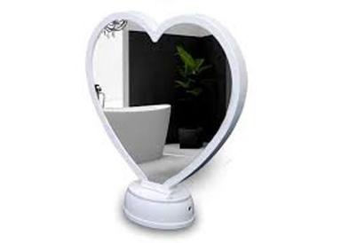 Beautiful Heart Shape Magic Mirror Photo Frame 
