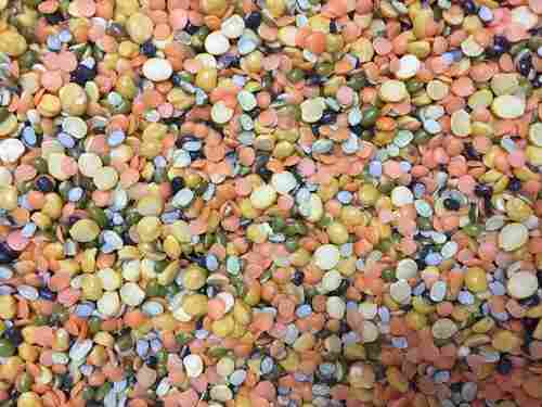 Pack Of 1 Kg Natural And Pure Raw Semi Round Mix Dal For Cooking 