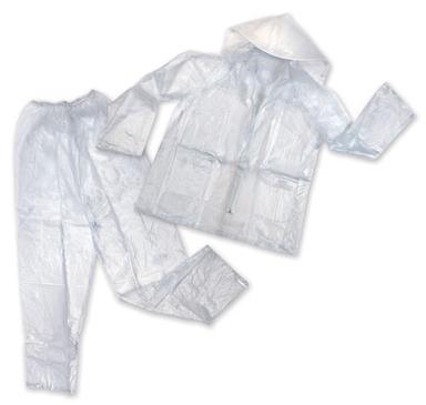 Polyurethane (Pu) 100% Light-Weight Water Proof Durable Transparent Rain Suit 