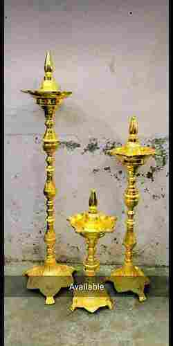 Brass Diya Stand Used In Temple And Festival Seasons