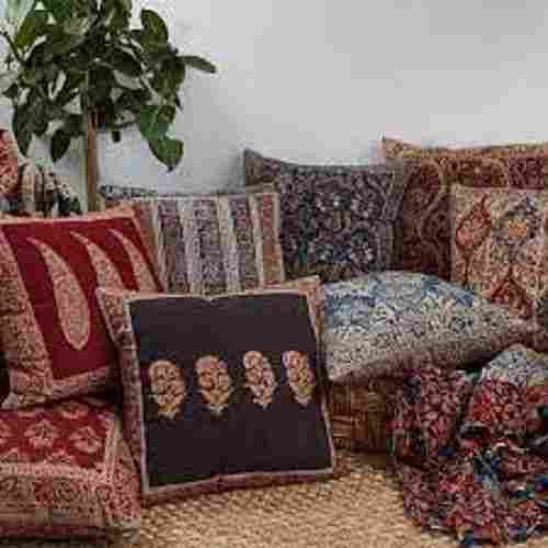 100% Cotton Fancy Design Beautiful And Multi Colour Sofa Cushion For Home