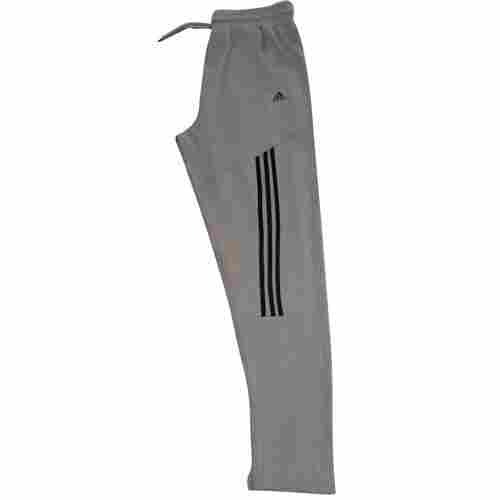 Grey Four Way Lycra Casual Wear Comfortable Light Weight Easy To Use Track Pant For Men