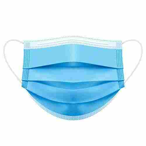 Lightweight Portable Durable Long Lasting Soft Sky Blue Surgical Disposable Face Mask