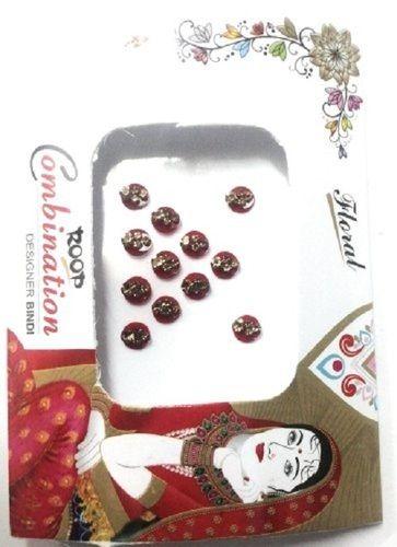 Red Maroon Colour Traditional Design Classic And Stylish Ladies Fancy Bindi