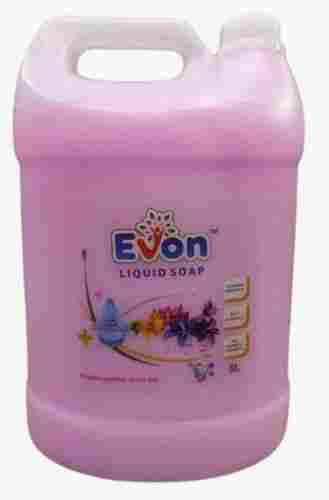 100% Pure Herbal Fresh Fragrance Evon Liquid Handwash For 99.9% Germs Kills, Net Vol. 5 Liter