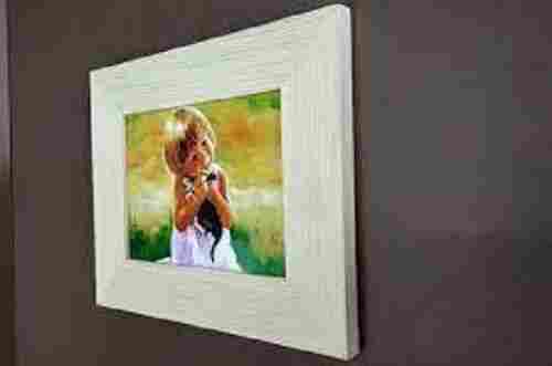 Decorative Photo Frame Made From High Quality Plastic White Plastic Photo Frame