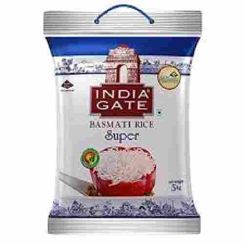 Pure Hygienically Prepared Pack No Chemicals India Gate White Super Basmati Rice