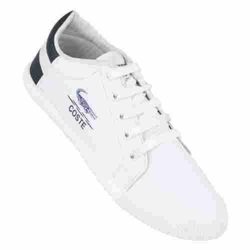 Waterproof Modern Trendy White Fancy Mens Shoes For Casual And Party Wear