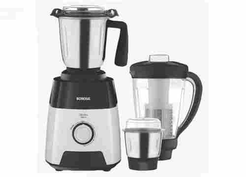 Borosil 600watt High-Speed Electric Mixer Grinder With 3 Jars, Operating Voltage 240v