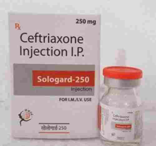 Sologard-250 Ceftriaxone Antibiotic Injection 250 MG