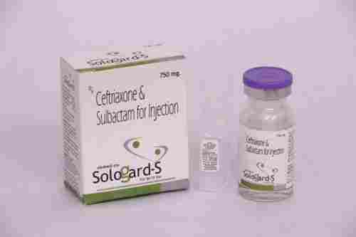 Sologard-S Ceftriaxone And Sulbactam For Injection, 750 MG