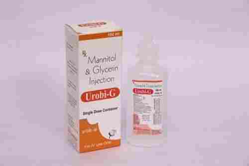 Urobi-G Mannitol And Glycerin Injection, 100 Ml Pack
