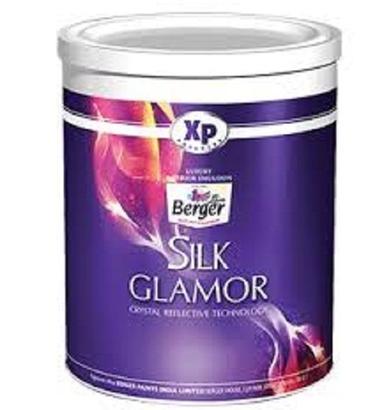Berger Silk Glamor Emulsion Paint With Crystal Reflective Technology Pigment Application: Room