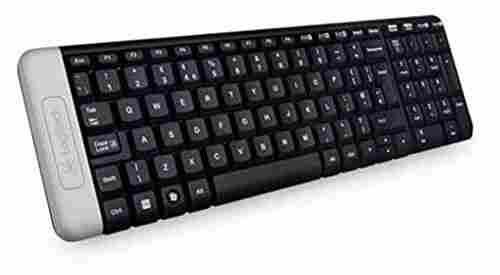 Black K230 Logitech Compact Wireless Keyboard, Size: Regular