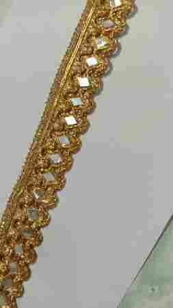 Golden Gota Kinari Lace for Garments