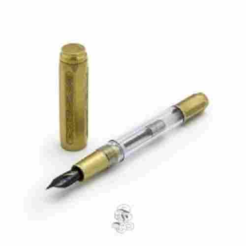 Long Lasting Hero Fountain Golden Transparent Color Ink Pen