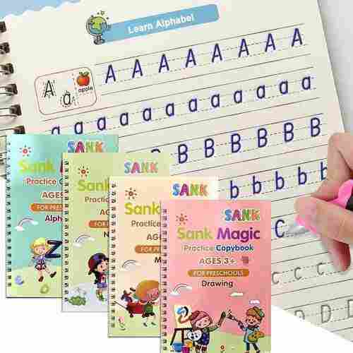 Magic Practice Copybook for Kids English Handwriting Magical Letter Writing Practice