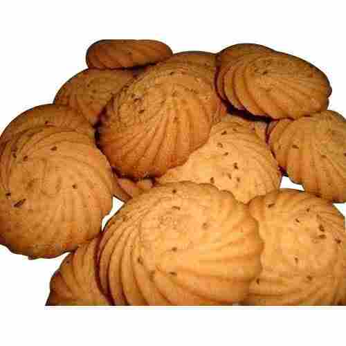 Semi Soft Round Shape Hygienically Packed Brown Salted Biscuits 