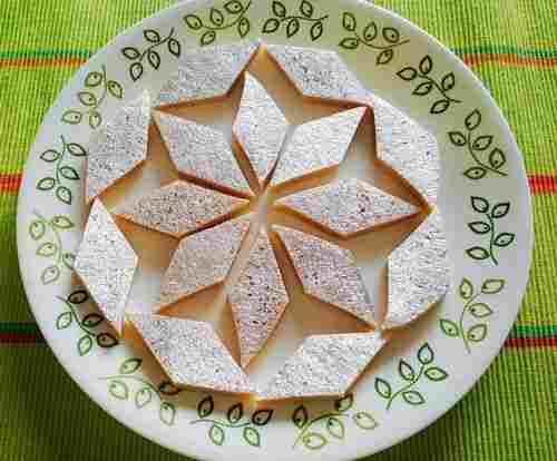100% Delicious And Tasty Mouthwatering No Added Preservative Sweet Kaju Katli