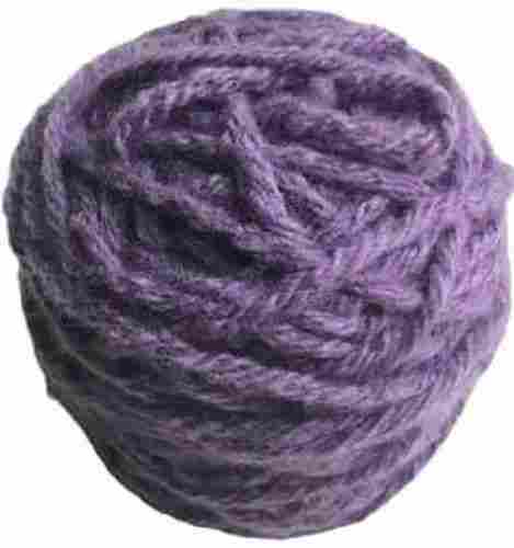 100 Percent Highly Durable Purple Color Bio Fusion Hand Knitting Wool Yarn