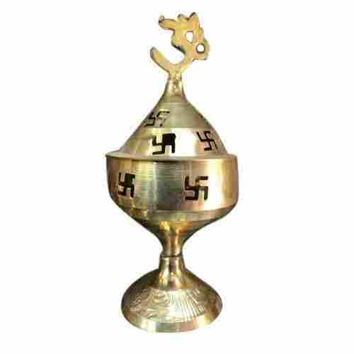 Decorative Prosperous Simple Brass Pooja Diya