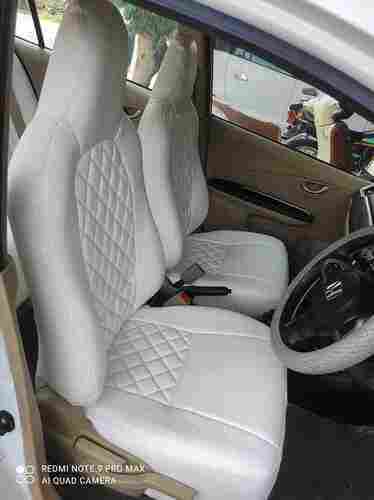 Pegasus Premium Leather 32 Inch White Car Seat Cover Premium White Car Seat Cover 