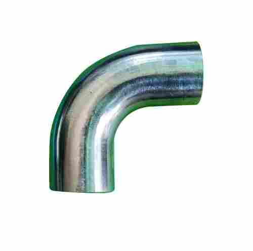 Silver Round Shape Strong Stainless Steel Dairy Elbow For Pipe Fitting
