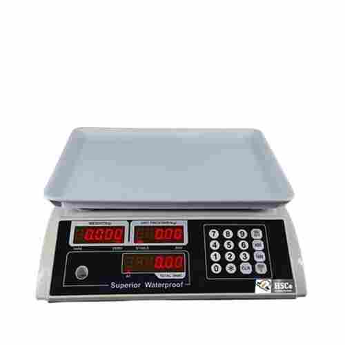ABSWR ABS Plastic Body Electronic Waterproof Price Computing Scale, Tare/Zero Function