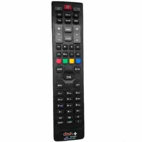 Black Color Portable Dish Tv Hd Remote Controller With 12 Meter Distance Range