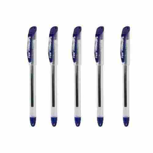Blue Color Plastic Pens Small Size With Good Grip And Comfort For School 