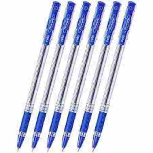 Blue Colour Plastic Pens With Good Quality Grip For Office And School Uses