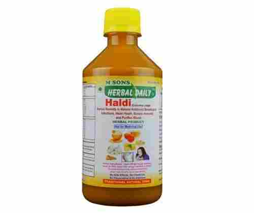 M Sons Herbal Daily Haldi Syrup