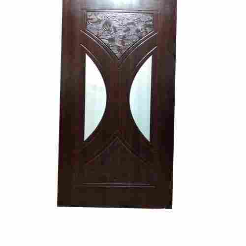 Hinged Style Exterior Polished Finished Designer Rectangular Wooden Membrane Doors