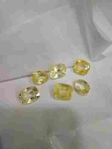 Natural Yellow Color Mixed Cut Pukhraj Gemstones Diamonds For Astro