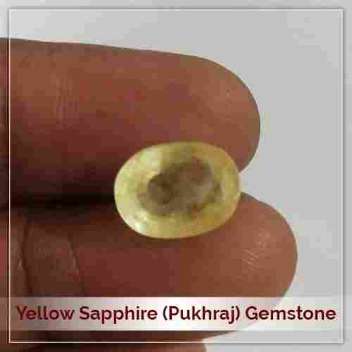 Yellow Color Natural Sri Lanka Original Sapphire Gemstone For Multiple Use