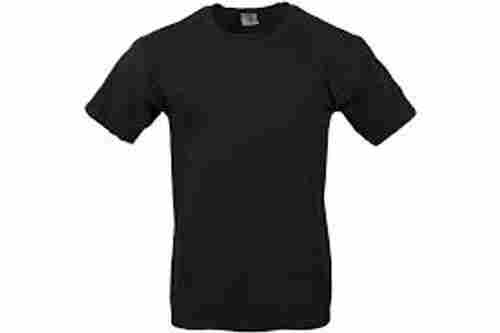 Soft Comfortable Fashionable Casual And Breathable Half Sleeve Black T Shirts