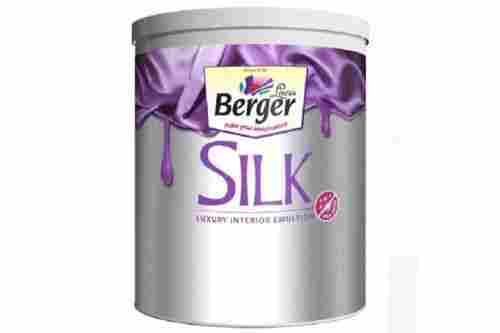 Long Lasting Berger Silk Luxury Interior Emulsion Paint, High Sheen Finish Water Based Paint 