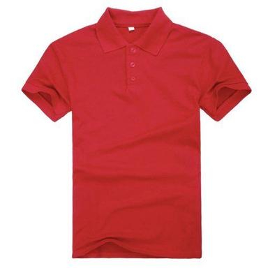 Men Bamboo-Red-Polo-T-Shirt