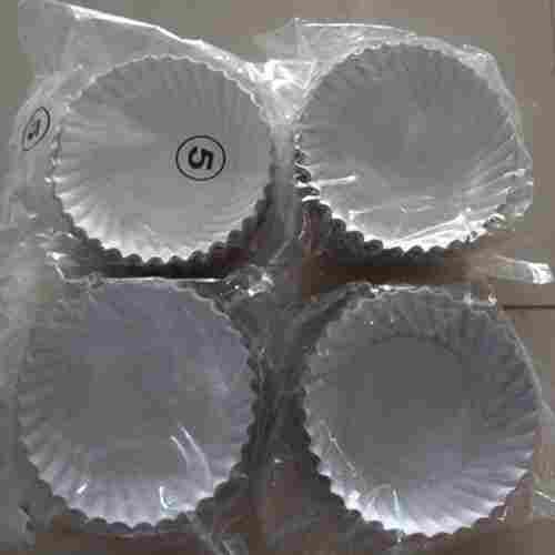 Environmental Friendly And Light Weight White Color Disposable Paper Plates