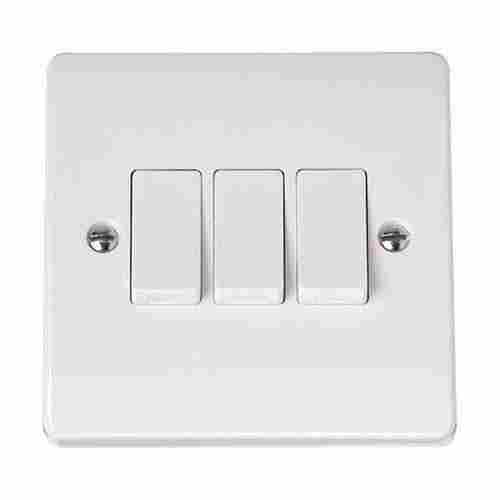 Reliable And Durable Power Electrical Wall White Switch Boards For Home Appliances