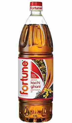 99 Percent Pure And Natural No Added Preservative Fortune Kachi Ghani Mustard Oil For Cooking