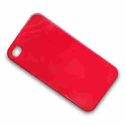Light Weight Dust Scratch Resistant Durable Easy To Carry Red Mobile Back Cover