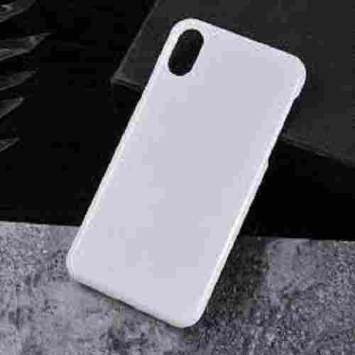 Light Weight Strong Scratch And Dust Resistant Easy To Carry White Mobile Back Cover