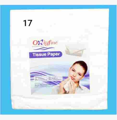 Hygienic Light Weight And Environment Friendly White Plain Tissue Paper