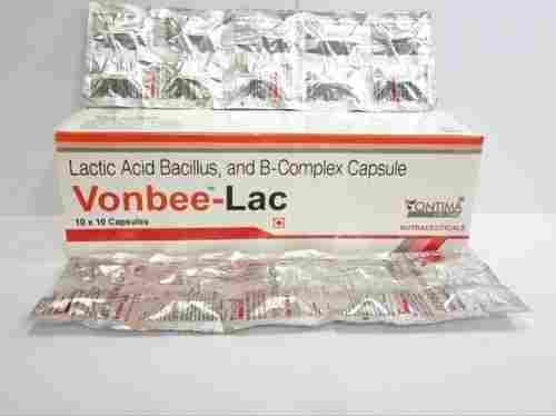 Lactic Acid Bacillus And B-Complex Capsules ,10x10 Pack 