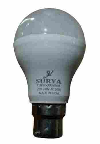 Warm White Ceramic Surya Round Led Bulb, Power 15 Watt Related Voltage 220 Volt