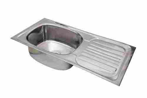 Wall Mounted Square Shaped Stainless Steel Sink With Dimensions Of 24x18 Inch