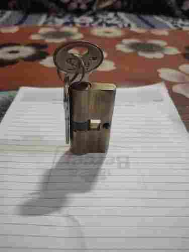 Heavy Duty Long Durable Brown Brass Key Cylindrical Door Lock For Home 
