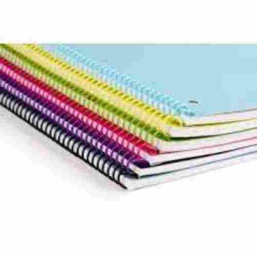 A Good Quality Plastic Spiral Binding Paper Notebook