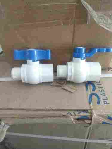 Crack Resistance High Pressure Plumbing Water Control White Ball Valve